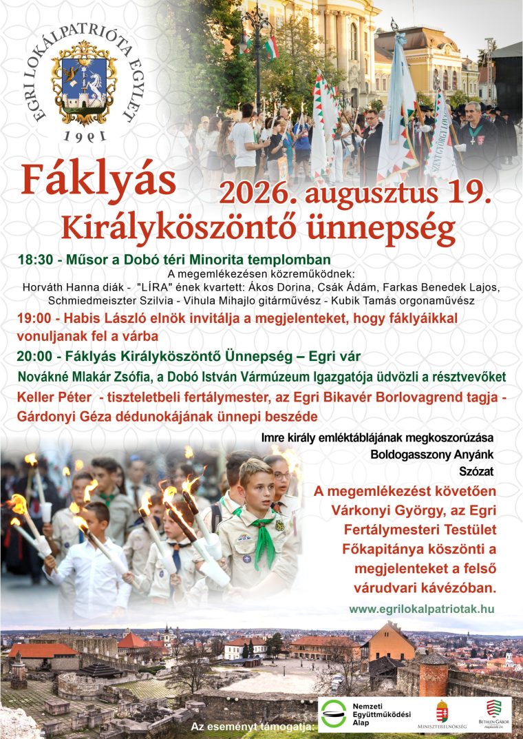 Meghívó Fáklyás királyköszöntő